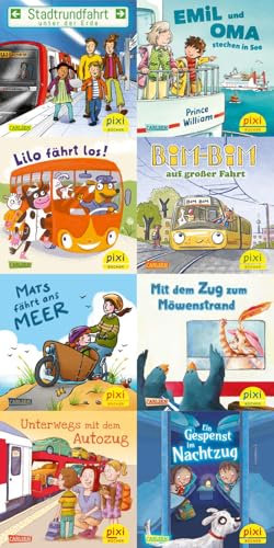WWS Pixi-Box 307: Pixi unterwegs mit Bus und Bahn