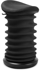 TOPSTAR SITNESS 4D Sitzhocker schwarz | Made in Germany | Ergonomisch | Bürohocker, Rollhocker | höhenverstellbar | Geprüfte Sicherheit nach GS-Intertek