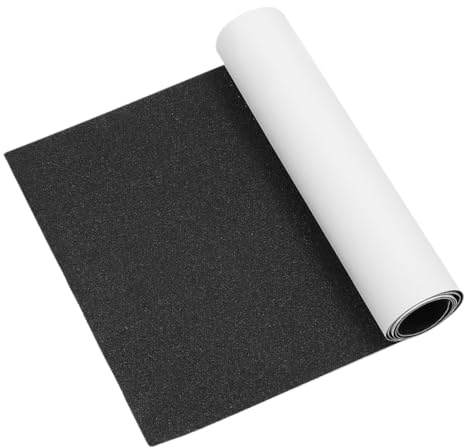 TOYANDONA Autocollant Adhésif Antidérapant Pour Skateboard Fin Résistant à Usure Feuille Découpable Pour Grip Skate Et Décoration