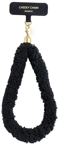 Cheeky Chain Handyanhänger Teddy schwarz, one Size