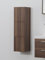 KZOAO Madrid Schrank 155 cm, Tür Anschlag:rechts, Holzfarbe:C020 Nussbaum dunkel Dekor