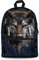 HUGS IDEA Schulrucksack für Kinder, mit großen Augen bedruckt, wolf, L, Schulranzen