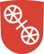 U24 Aufkleber Mainz Wappen 18 x 22 cm Autoaufkleber Sticker Konturschnitt