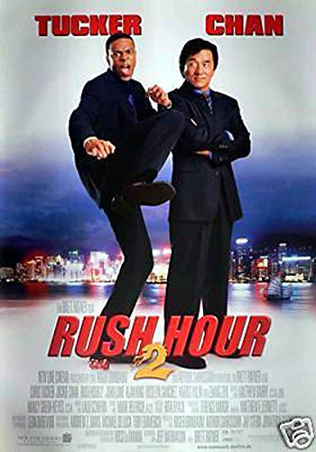 Rush Hour 2 - Filmplakat 120x80cm gerollt