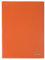 Exacompta - Réf. 8864E - 1 Protège-documents OPAK - 60 pochettes cristal lisse - 120 vues - pour format A4 - dimensions 24 x 32 cm - couverture en polypro semi-rigide - couleur orange