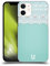 Head Case Designs Pastel Teal Laces And Pearls Hard Back Case Compatible With Apple iPhone 12 Mini