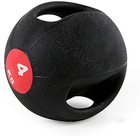Medizinbälle Binaural Fitness Gummi Elastic Medicine Ball, Kernkraft Arm Training Sporttraining, 4kg / 8.8lb