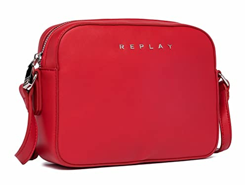 Replay Damen Umhängetasche aus Kunstleder, Blood Red 260 (Rot), Onesize