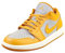 Nike Damen Air Jordan 1 Low UNC Basketballschuh, Zementgrau/Chutney-Segel, 38.5 EU