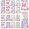 Schmetterling Party Geschenk Taschen - 20 Pcs Goodie Bags Party Gunst Taschen mit Schmetterling Aufkleber, behandeln Taschen Geburtstag Goodie Papier Taschen für Kinder Schmetterling Party Supplies