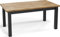 WFL GROUP Moderner Rechteckiger Ausziehbarer Esstisch - Platzsparend - Schwarze Holzbeine - 160 bis 240 cm - Hergestellt in EU - 160 x 90 cm - Lancelot Eiche