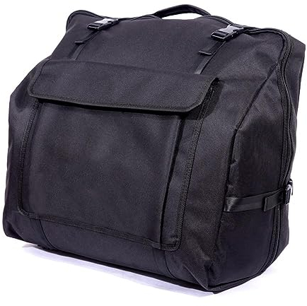 Akkordeon-Tasche Akkordeon-Gig-Aufbewahrungstasche Rucksack für 48/60/72/80/96/120 Stoff Oxford Akkordeon Bass 1200D, Für 120 Bässe, One size, Klassisch