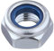 Sicherungsmuttern M10 Stahl Verzinkt - DIN 985- Stopmuttern - Selbstsichernde Muttern - Metrisch Sechskantmutter - Niedrige Form mit Klemmteil (Gewinde: M10; Menge: 50 St.)