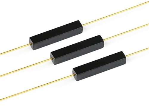 UYCUODLUY 10pcs/2pcs Type 2 * 14mm Normally Open Reed Switch GPS-14A 14mm Magnetic Control Switch Anti Vibration No Sensor(5 Pieces)