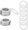 Qrity 50 Piezas Arandelas Planas de Acero Inoxidable 304, M10 Arandelas Planas, Arandela de Reparación Plana, para Tornillos, Tuercas y Roscas, 10x16x0,3mm