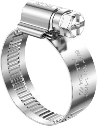 Lot de 12 colliers de serrage for tuyau, 8 à 70 mm, for automobile(50-70mm)