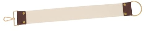Rasiermesser aus Baumwolle und Canvas Schärfriemen Dicker, Beige