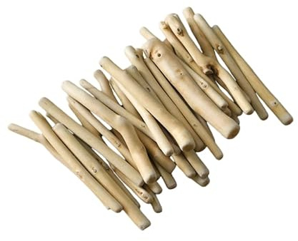 WANYI 250g Treibholz zum Basteln 10cm Holzstäbe Natürliche Holzstäbchen Basteln Kiefernholz Treibholz Deko für DIY Handwerk Heimdekoration Ornamente
