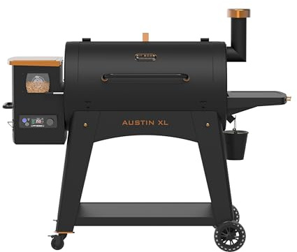 PIT BOSS Pellet Grill AustinXL Onyx Edition with Smoker & Direct Flame