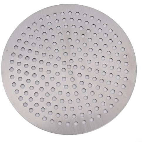 Bordfly Filtro de Drenaje de Ducha de Acero Inoxidable Redondo, Antióxido, Capturador de Pelos, Rejilla de Drenaje para Baño y Ducha, Antideslizante, Duradero, Higiénico, Fácil de Limpiar (13CM)