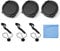 Fotover 40.5mm Objektivdeckel,3 Pack Universal Snap auf der Vorderseite Pinch Objektivdeckel Set für Canon Nikon Sony Olympus DSLR Kamera + Objektiv Cap Keeper Halter