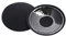 Ericotry 2 Paires Femmes Filles Réutilisables Invisible Autocollant Bâton sur Le Nipple Cover Patchs Pétales du Sein Pads pour Robe De Mariage Bikini Maillot De Bain (Rond Noir)