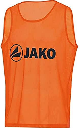 JAKO Unisex Classic 2.0 Kennzeichnungshemd, neonorange, (02) Senior