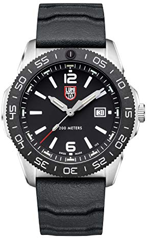 Luminox Herren Analog Schweizer Quarzwerk Uhr mit Kautschuk Armband XS.3121