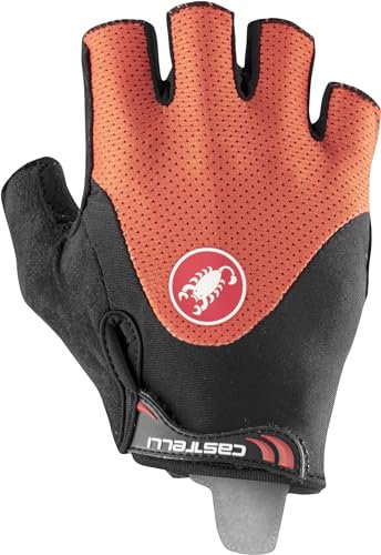 Castelli 4519028 ARENBERG Gel 2 Glove Unisex Gloves Feurig rot/schwarz-zeleste XL