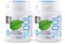 DC24 DAILY CARE 100% Xylit Kaugummi Pfefferminze, zuckerfrei & vegan ohne Titandioxid ohne Aspartam, 2 x 60 Stk Dose, BigPack mit 120 Kaugummis