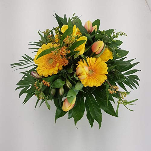 Blumenstrauß -Sonnengruß- mit kostenloser Glückwunschkarte/handgeschrieben