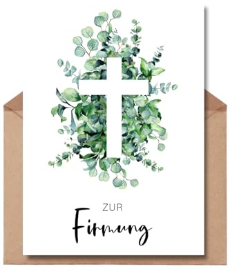 The Life Barn Postkarte mit Umschlag Glückwünsche zur Firmung, Firmungskarte