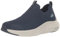 Skechers Damen Vapor Foam True Classic WAHRER Klassiker AUS DAMPFSCHAUM, Navy Knit/Trim, 41 EU