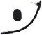 Create idea 3,5 mm Kopfhörer-Mikrofon, kompatibel mit Astro A40 TR Gaming-Headset, Ersatzteil, Abnehmbarer Mikrofonarm mit Schaumstoffabdeckung, Länge 16 cm, Schwarz