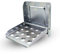 DOJA Barcelona | Peldaño Camión Plegable | Acero Zincado | 192 x 189 x 172 mm | Abatible | Pack 1 | Peldanos para Camion | Accesorios Furgoneta, Autocaravana, Camper | Escalón Abatible Camiones