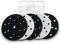 GEOGIEEW 5PCS Tampon de Ponçage Souple, 150mm Ponçage de Tampon Interface en Éponge pour Disques de Ponçage (15 Holes)