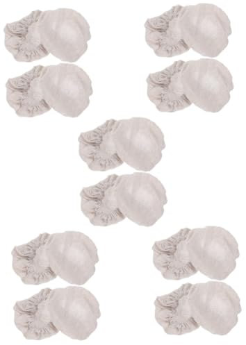 Garneck 5 Set Di Coperture in Tessuto Per Bottiglie Di Pasta Madre Coperchi Per Barattoli Di Ricambio Per Barattoli Rotondi Articoli Essenziali Per La Cucina 4 Pezzi*5