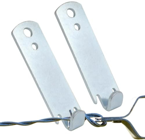 Herramientas para cercas de alambre,Herramienta tensora de alambre para cercas | 2 herramientas tensoras de alambre resistentes de acero para clips de poste en T - Herramienta multifuncional