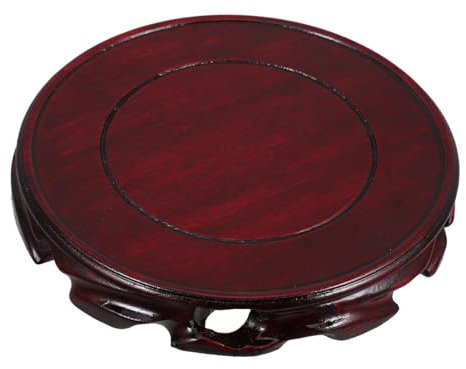 LIFKICH Présentoir De Table En Bois Massif 15 Cm, Support Pour Vase Oriental Et Théière, Socle En Bois Massif Solide, Rehausseur Multifonction Pour Décoration Intérieure Et Exposition