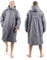 Osprey Changing Robe for Kids and Adults, Waterproof Changing Robe, Swimming and Beach, Unisex, Grey M