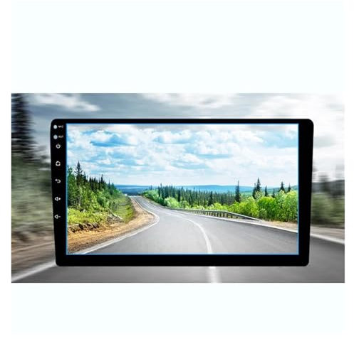 For Podofo 2din 9 Inch Glass Screen Protector Film Multimedia DVD Video Player GPS Navigation Car Radio System Navigation Screen Protector Tempered Glass(2)