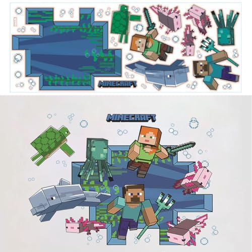 Anime Spiel Wandaufkleber Cartoon Wandaufkleber Kinderzimmer Wandsticker Kinderzimmer Jungen Kinderzimmer Babyzimmer Hause Wanddekoration