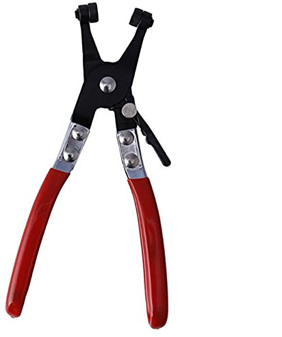 MYRDBT Crimpzange, Crimpzange, Schlauchschellen, Zange, Clip, Flexibles Kabel, Langer Draht, gerader Hals, Rohr für die Automobilindustrie, multifunktionale Abisolierzange