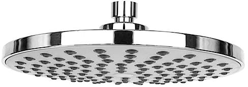 VILLCASE Runder Regenbrause Duschkopf Edelstahl Regenstrahl Hochdruckfest Langlebig Modernes Design Badezimmer Dusche Kopfbrause Angenehmes Duscherlebnis