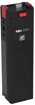 Osmo Pocket 3 Akkugriff, 5000 mAh Schnelllade-Powerbank für DJI Pocket 3, 22,5 W Ausgangsleistung, Zwei USB-C-Anschlüsse, Aluminium + Carbonfaser, 1/4 Stativhalterung, mit einem Stativ.