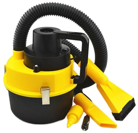 Générique Car Vacuum Cleaner, Handheld Auto Vacuums, 9.44x7.87 inches Detailing Kit 120w with Wet & Dry Suction, Powerful Air Duster for Car Interior, Home Cleaning and Vehicle Accessories