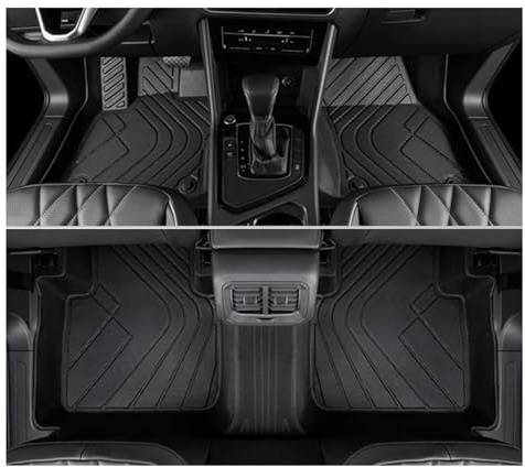 LHD Für VW Für Tiguan L 7 Sitz 2019 2020 2021 2022 2023 2024 Wasserdicht Teppich Innen Zubehör Auto Fußmatten