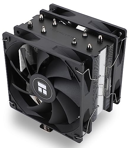 TR Assassin X 120R SE PLUS CPU-Kühler, 4×6mm Heatpipes, 120mm PWM Quiet Fans CPU-Luftkühler mit S-FDB-Lager, AGHP-Technologie, für AMD AM4 AM5/Intel 1700/1150/1151/1200(AX120R SE PLUS)