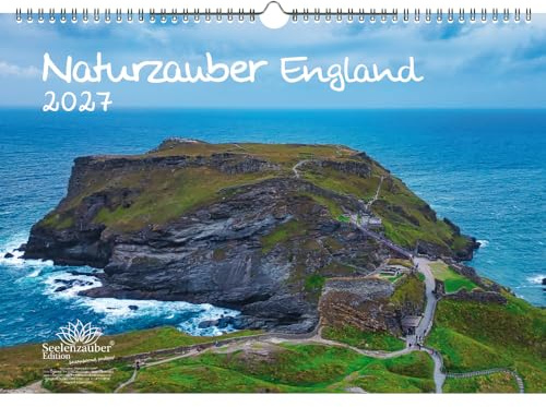 Naturzauber England DIN A3 Kalender für 2027 Landschaft Natur Reise Land Urlaub - Seelenzauber
