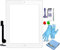 GENIE FORCE Retina Touchscreen Glas Digitizer kompatibel kompatibel mit Apple iPad 4 Display, Komplett mit Flexkabel, Homebutton - Profi Werkzeugset - WEIß
